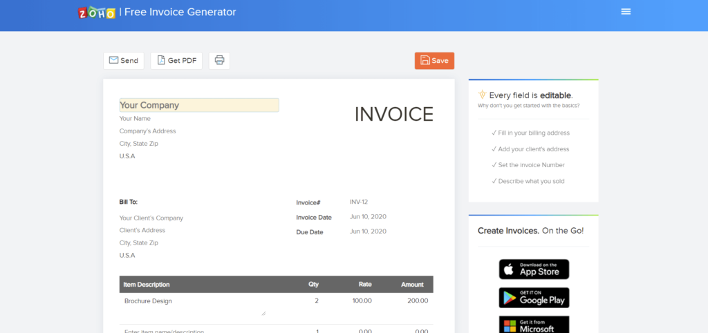 Discover the Top 12 Free Invoice Generator, Receipt Maker, and Templates Software